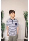 Erkek Çocuk Tişört Çizgili C137