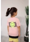 Kız Çocuk Tişört Açık Pembe C126