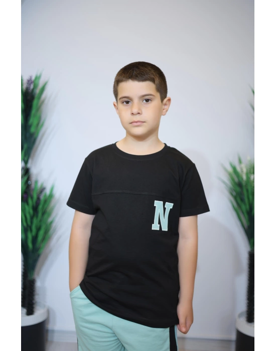 Erkek Çocuk Takım Siyah C140