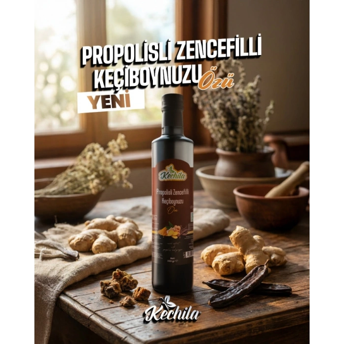 Propolisli Zencefilli Keçiboynuzu Özü