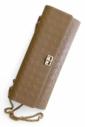 Baklava Patterned Bonetta Beige Womens Bag - Classic Elegance