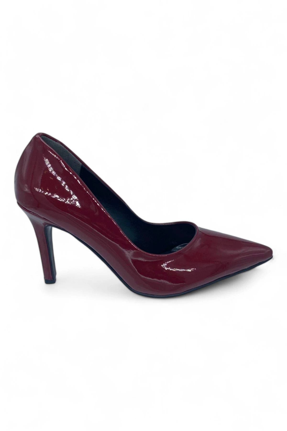 Rugan Kadın Bordo Stiletto - Crimson Luxe