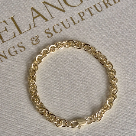 VIP Kuyumcu Zincir Bileklik -Çelik