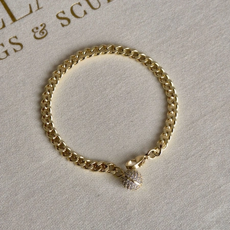 Xuping Top Detaylı Zincir Bileklik