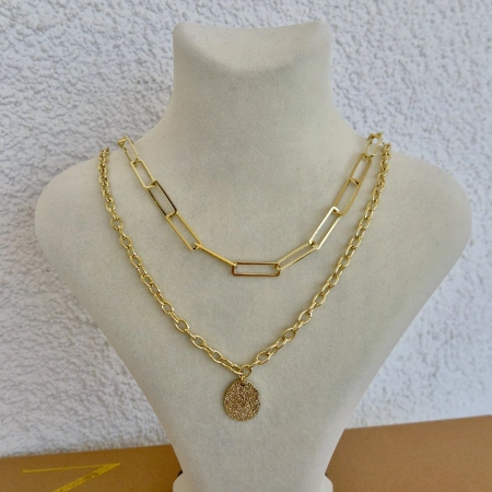 Xuping Liva İkili Kolye