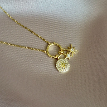 Xuping Stars Charm Kolye