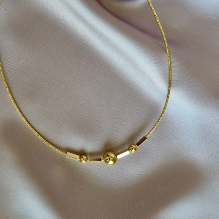 Top Detaylı Kolye