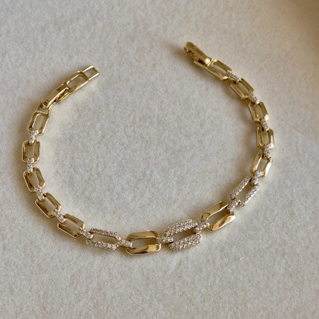 Xuping Geometrik Bileklik