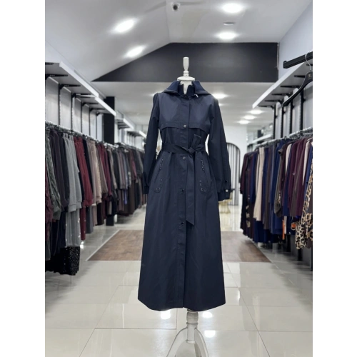 TRENÇ KAP - Lacivert