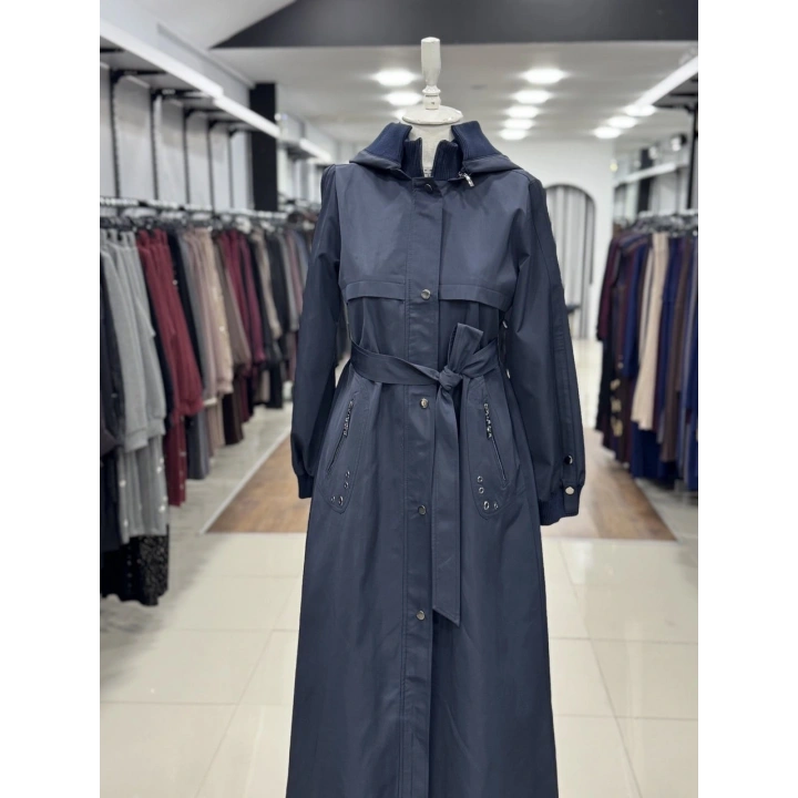 TRENÇ KAP - Lacivert