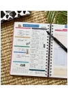 Hayallerinin Peşinden Git Stickerlı Tarihsiz Haftalık Planlayıcı To Do List