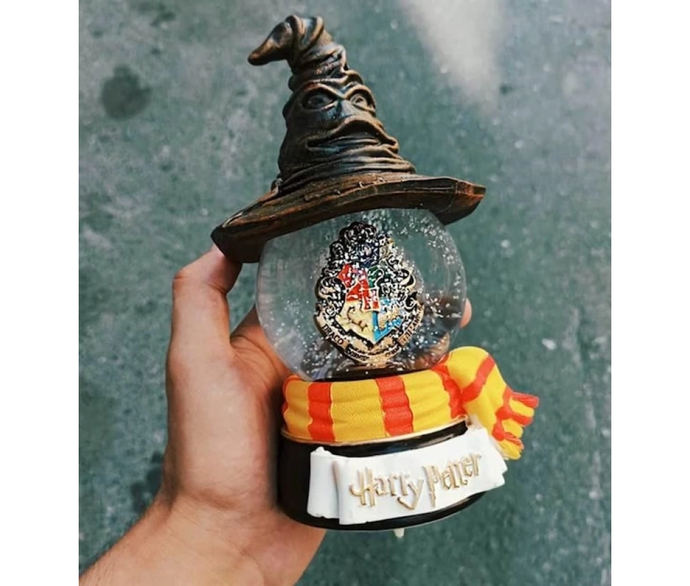 Hogwarts Işıklı Müzikli Kar Küresi Harry Potter Arkadaşa Hediye
