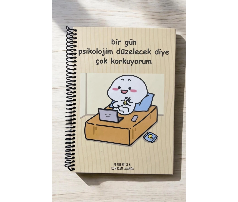 bir gün psikolojim düzelecek diye çok korkuyorum Tarihsiz Haftalık Planlayıcı To Do List