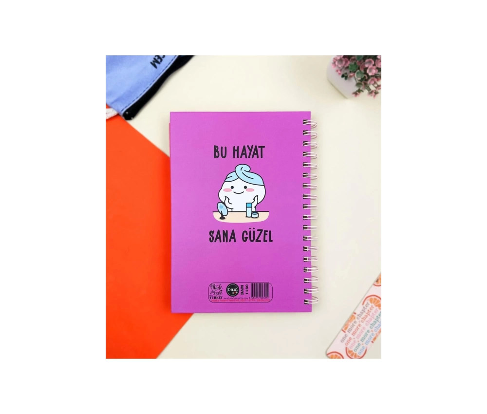 Bu Hayat Sana Güzel Tasarımlı Konuşan Ajanda