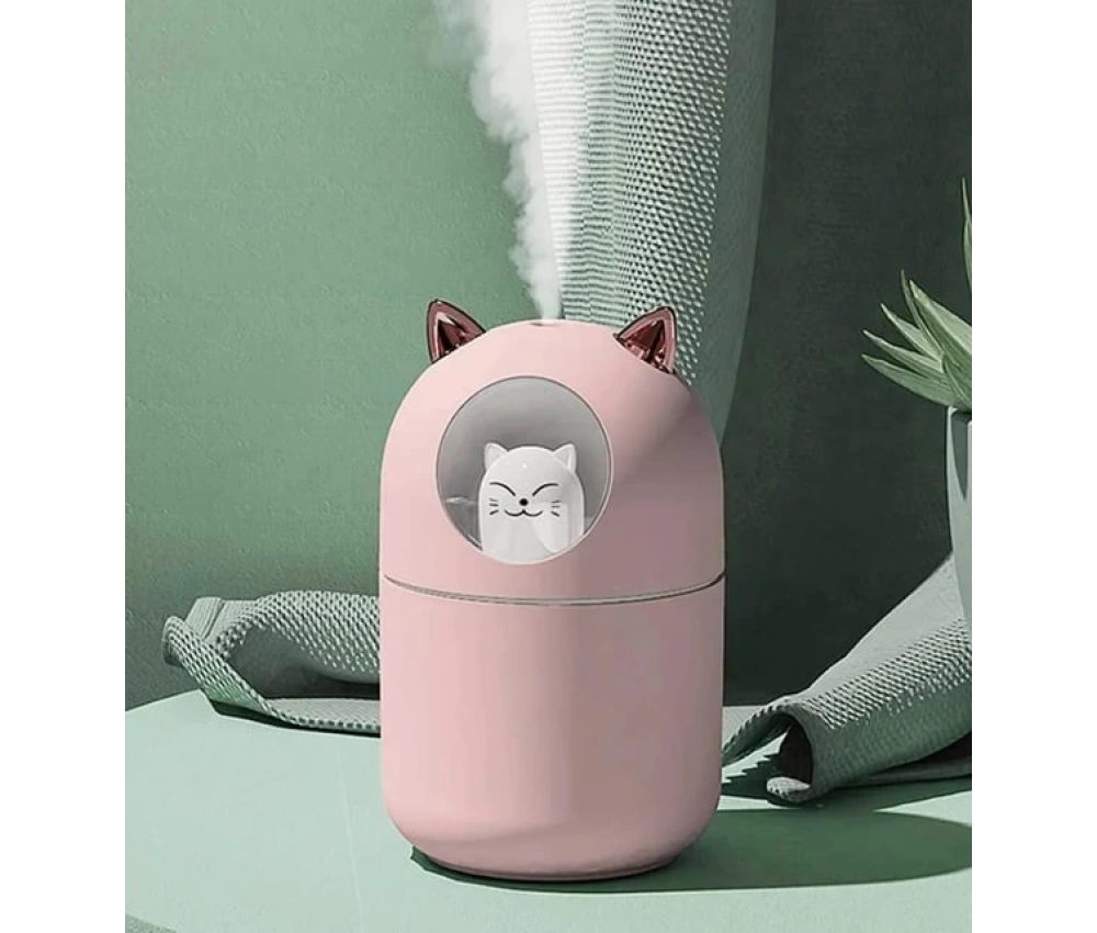 Sweet Cat Sevimli Kedi Gece Lambalı H2o Oda Kokusu Nemlendirici