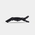 Framar Rubberized Gator Clips  4 Pack Black