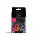 Framar Rubberized Gator Clips  4 Pack Black