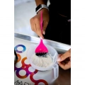 Framar Color Bowls Sıyırıcılı 2li Boya Kasesi Siyah - Şeffaf