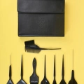 FRAMAR Jet Set Color Brush Set Black (8 pieces)