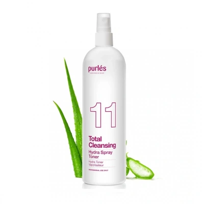 11 Purlés Hydra Sprey Toner Intensiv Feuchtigkeitsspender Tonic für trockene Haut 500 ML