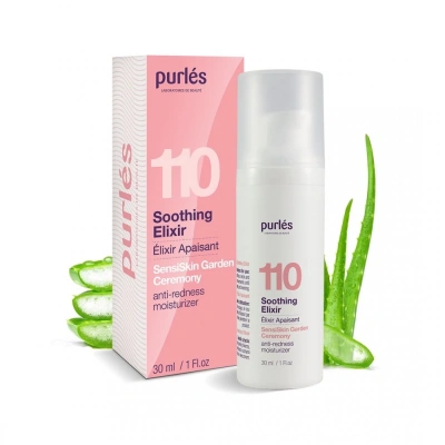 110 Purlés Soothing Elixir Увлажняющий успокаювающий эликсир для чуствительной кожи 30 ml