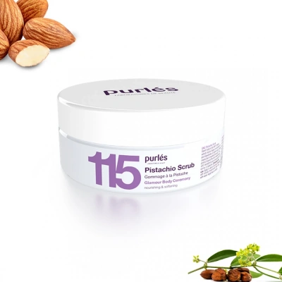 115 Purlés Glamour Body Ceremony Pistachio Scrub 160 ml