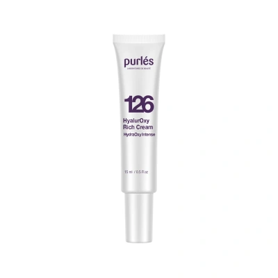 126 Purlés Mini HyalurOxy Çok Kuru Ciltler için Hyaluronik Asitli Yoğun Nemlendirici Krem 15 ml