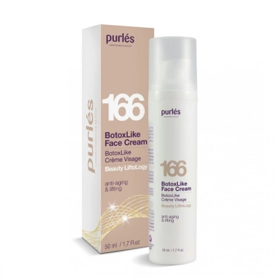 166 Purlés Anti-Aging Face Cream Yoğun Sıkılaştırıcı Yüz Kremi 50 ml