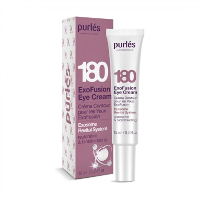 180 Purlés ExoFusion Eye Cream Kırışıklıklar ve Sıkılık Kaybı için Ekzosomlu Göz Kremi 15 ml