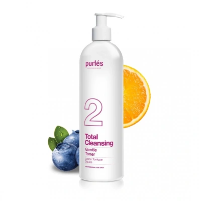 2 Purlés Gentle Toner Erfrischendes Tonic für alle Hauttypen 500 ml