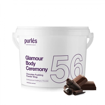 56 Purlés Chocolate Pudding Powder Wrap Rahatlatıcı Vücut Sarma Maskesi 2500 ml