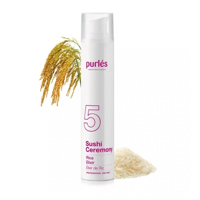5 Purlés Rice Elixir Восстанавливающий рисовый эликсир с эффектом наполнения 50 ML