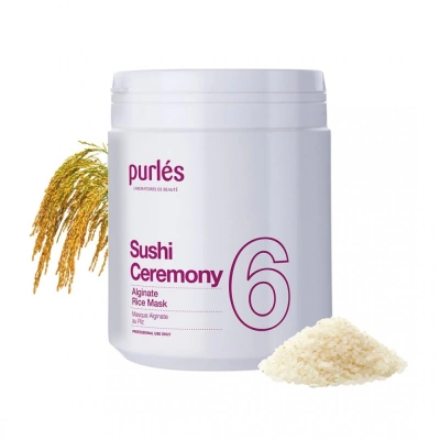 6 Purlés Alginate Rice Mask Рисовая Альгинантная маска 700 ML