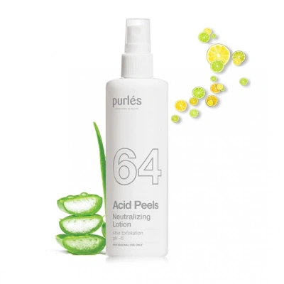 64 Purlés Neutralizing Lotion Нейтрализатор после пилинга 200 ML