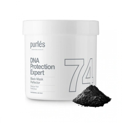 74 Purlés Black Mask Perfector Карбонавая крем маска совершенство 300 ML