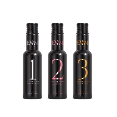 Coffee Gold Protein Mini Set 3* (Step 1 Shampoo, Step 2 Protein, Step 3 Mask) 100 ml