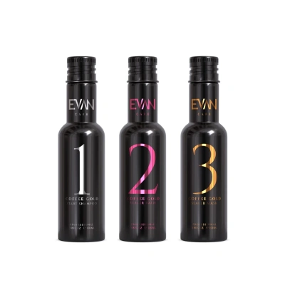 Coffee Gold Protein Mini Set 3* (Step 1, Step 2 Sealer Balm, Step 3 Sealer Mask)  100 ml