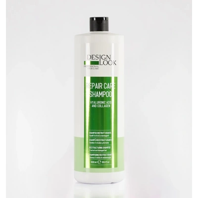 Designlook -  REPAIR CARE /  ВОССТАНАВЛИВАЮЩИЙ ШАМПУНЬ  С ГИАЛУРОНОВОЙ КИСЛОТОЙ И КОЛЛАГЕНОМ 1000ML