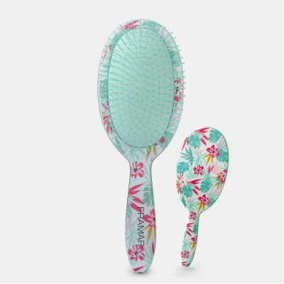 Framar Tropic Vibes Saç Açıcı Tarak Çiçek Desenli