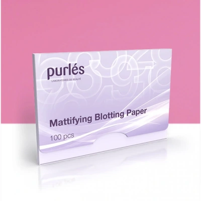 Purlés Mattifying Blotting Papers 100 pc