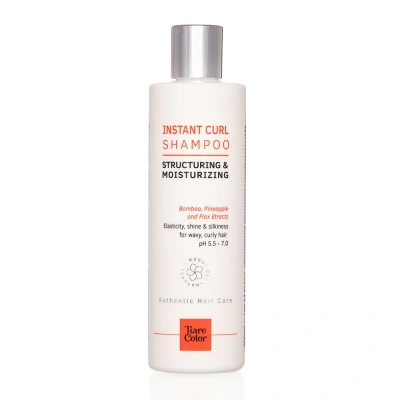 TiareColor Instant Curl Kuru Kıvırcık Saçlar için Şampuan 300 ml