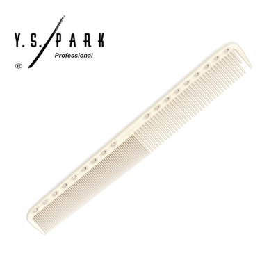 Y.S Park 335 Antistatik Karbon İnce Saç Kesim Tarağı Beyaz