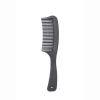 Bifull Carbon Handle Comb With Curved Bristles