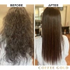 Coffee Gold Keratin Mini Set 3* (Step1 Shampoo, Step 2 Keratin, Step 3 Mask) 100 ml