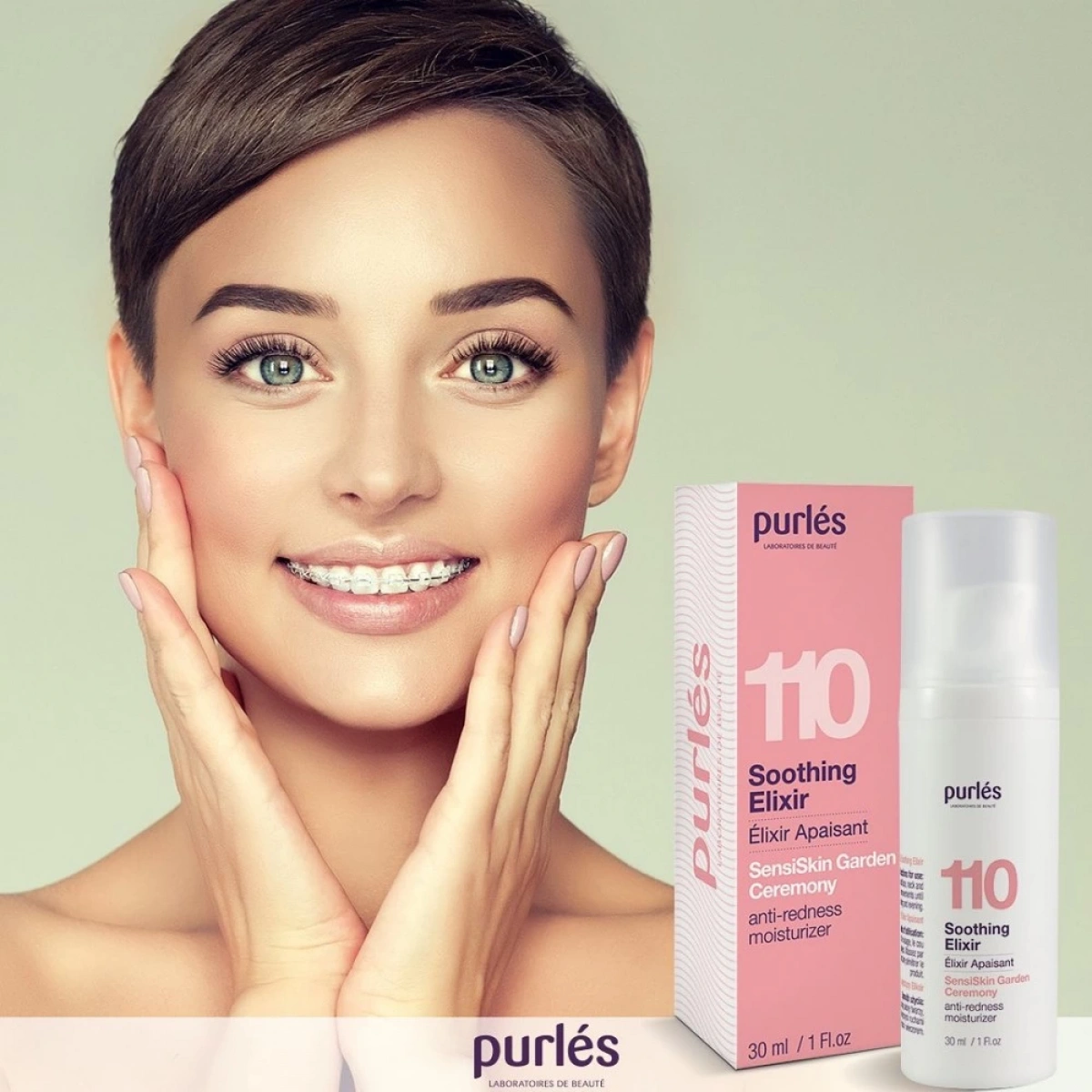 110 Purlés Yatıştırıcı Eliksir Hassas Ciltler için Serum 30 ml