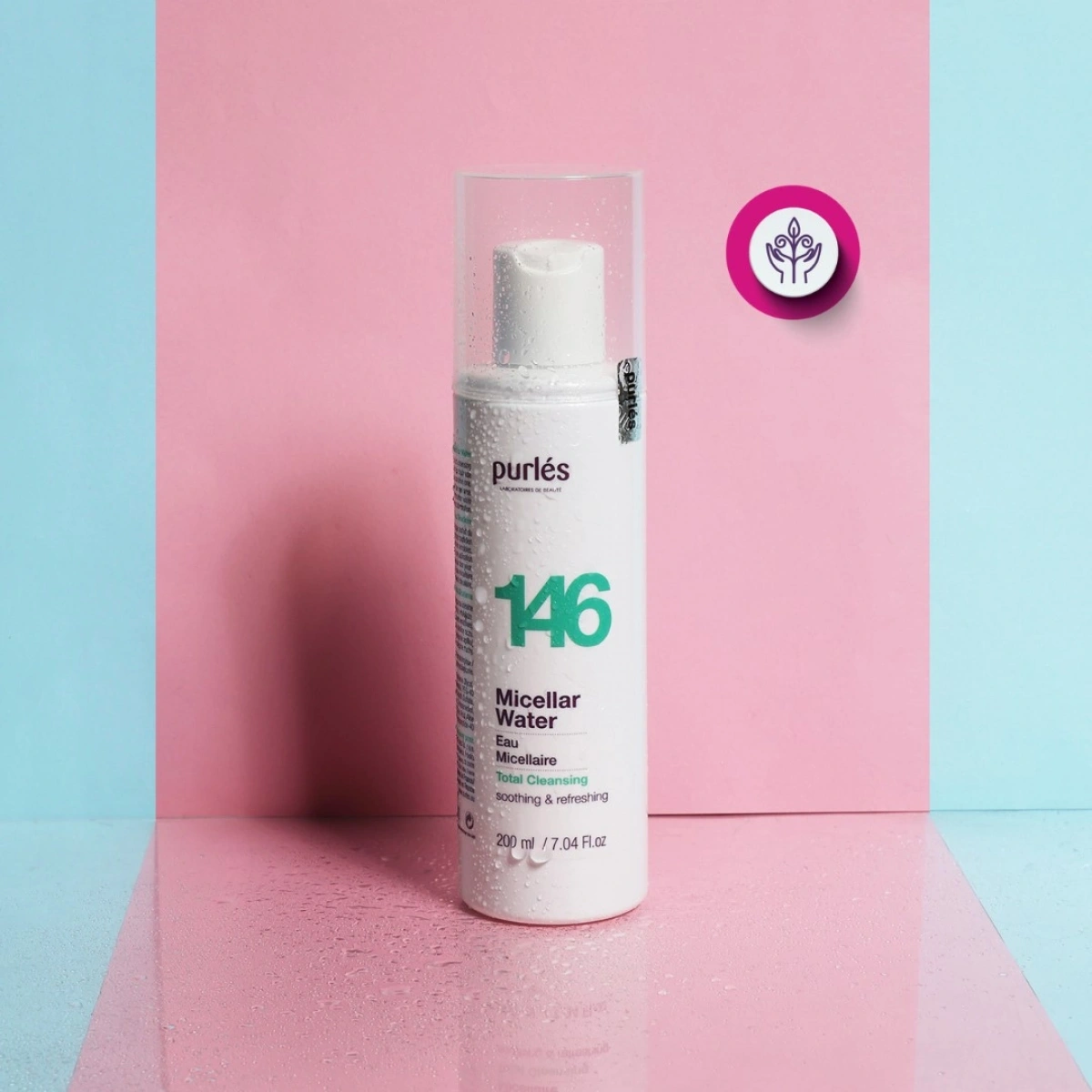 146 Purlés Total Cleansing Micellar Water for Combination Skin 200 ml