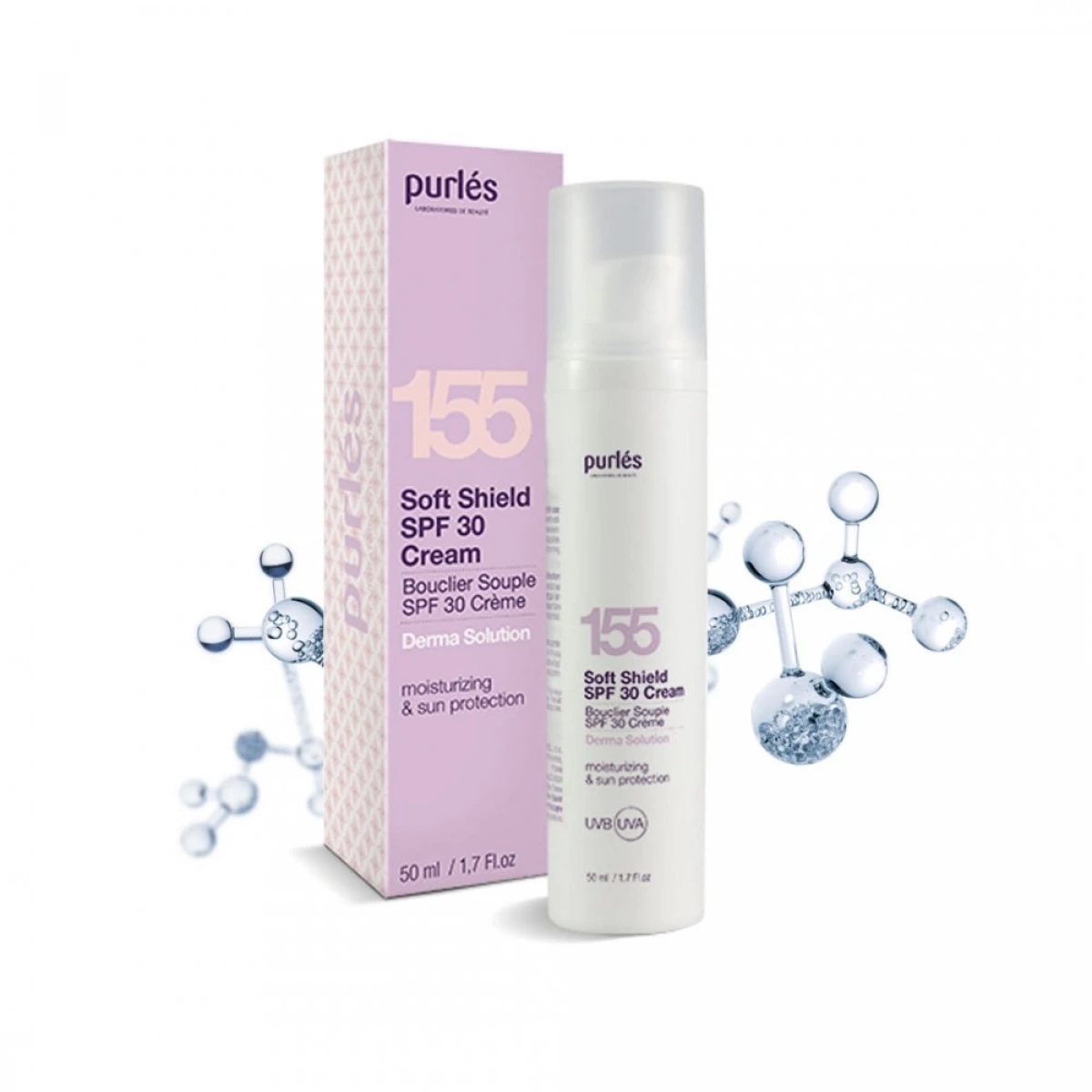 155 Purlés Derma Solution Soft Shield SPF 30 Cream 50 ml
