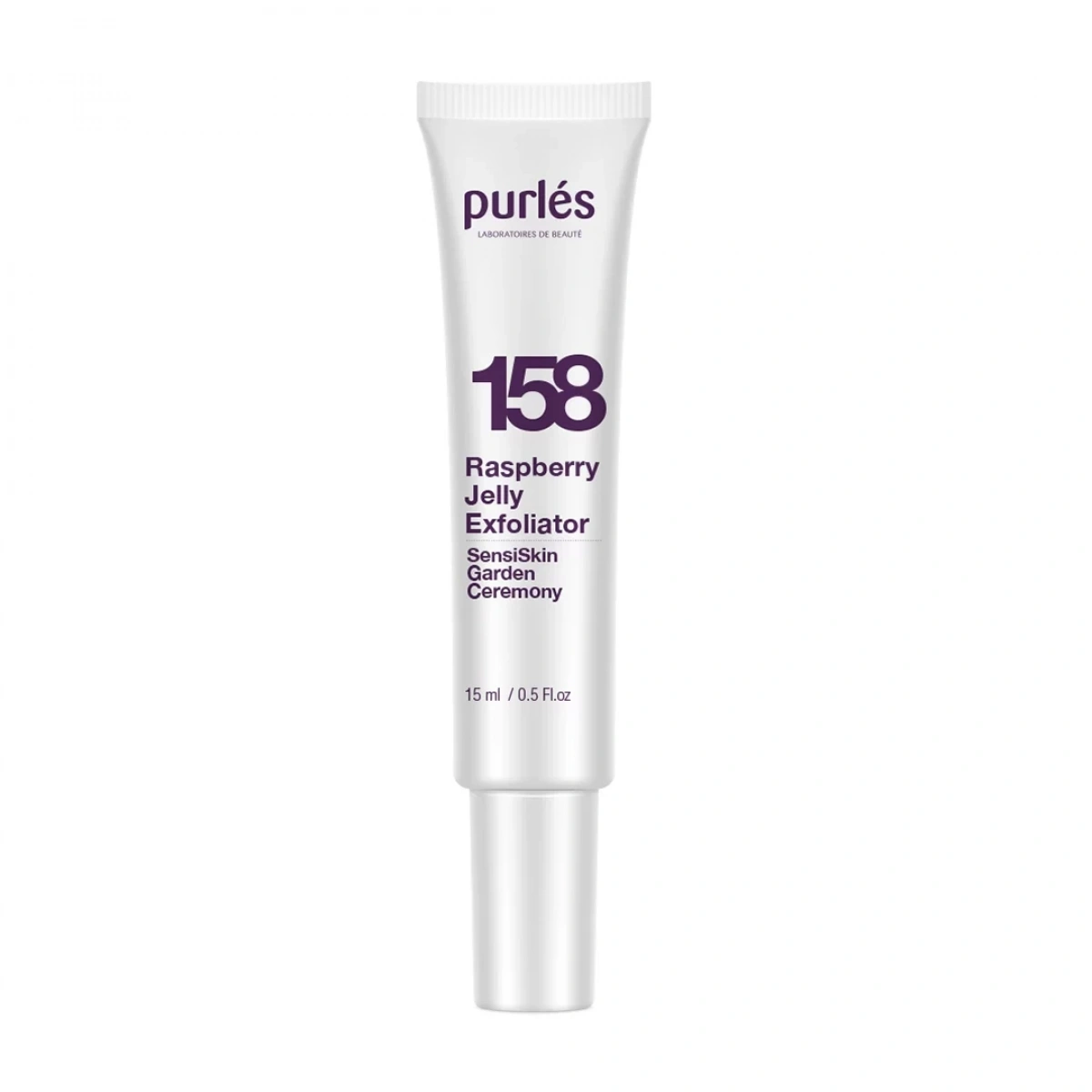 158 Purlés Mini Raspberry Jelly Exfoliator Hassas ve Damarlı Ciltler için Jel Peeling 50 ml