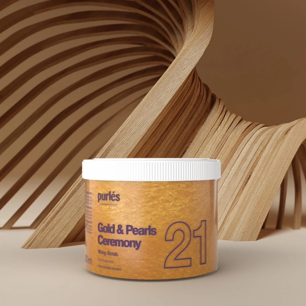 21 Purlés Shiny Scrub 500 ML