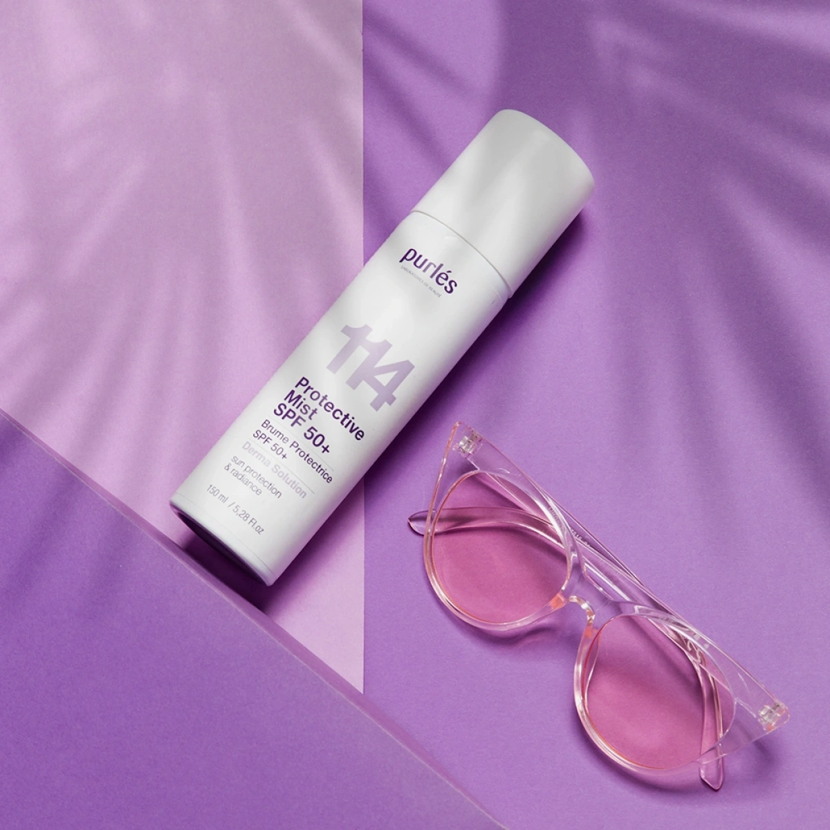 114 Purlés Protective Mist SPF 50 Moisturizing Sunscreen Spray 150 ml